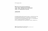 Pressupostos de la Generalitat de Catalunya 2020aplicacions.economia.gencat.cat/wpres/2020/pdf/VOL_P_EFP.pdf · Fundació Institut Català de Paleoecologia Humana i Evolució Social
