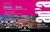 Torroella de Montgrí i l’Estartit d · 10 Cicle de Concerts. Izan Rubio 11 I el mes vinent 12 Festa de Carnaval 2016 14 Curs de guies i informadors del Parc Natural 15 Programació