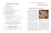 Comunitat Cristiana Carmelites Descalços de Badalona AGENDA … · 2017-02-26 · 1 Dimecres de Cendra 5 Diumenge I de Quaresma 8 Sant Joan de Déu 12 Diumenge II de Quaresma 13