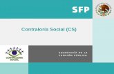 Contraloría Social (CS) - UTSJR · 2018-09-06 · Social y le facilitará el acceso a la información necesaria para el cumplimiento de sus funciones. Nota: Material tomado de la