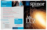 Año 5 no. 28, junio-julio de 2015 · SPINOR, Año 5, núm. 28, junio-julio de 2015, es una publicación bi-mestral editada por la Benemérita Universidad Autónoma de Puebla, con