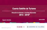 Cuenta Satélite de Turismo - GobCuenta Satélite de Turismo En junio de 2018 se publicaron los resultados de la Cuenta Satélite 2015 y 2016 P - Base 2015 Entre Octubre de 2014 y