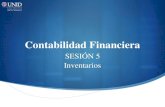 Contabilidad Financiera - UNIDContabilidad Financiera SESIÓN 5 Inventarios . Contextualización de la sesión 5