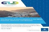 The Dynamics of Decentralization in the MENA: …The Dynamics of Decentralization in the MENA: Processes, Outcomes, and Obstacles Working Paper No. 31 2020 The Program on Governance