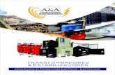 Brochure Catálogo AyA 2018 A4 cliente€¦ · Características Cumple la norma nacional IEC-76/ITINTEC 370.002/NTP 370.002 y las normas internacionales IEC 60076 y ANSI C57.12.01
