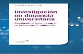 Investigación Diseñando el futuro · Actuaciones de cooperación de reforzamiento educativo y académico en Química de la Universidad Nacional de Ingeniería (Perú) Raúl Berenguer1,