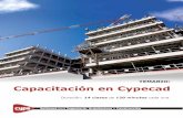 TEMARIO: Capacitación en CypecadSoftware para Ingeniería, Arquitectura y Construcción Temario Capacitación en CYPECAD Página 2 Unidad 1 Generación de Muros/Tabiques, materialización,