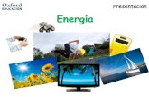 Presentación de PowerPoint - WordPress.com · 2020-04-03 · Los seres vivos e inertes necesitan energía. Los seres vivos necesitan energía para vivir. La obtienen de la comida