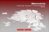 Memoria 2016 A1 V1 - Terrassagovernobert.terrassa.cat/.../2/2017/05/Memoria-2016_A1.pdf · 2017-05-24 · 2016 Objectius Impulsar actuacions destinades a que es garanteixin la seguretat