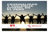Criminalidad y violenciajuventud.gob.pe/wp-content/uploads/2017/12/Criminalidad...Criminalidad y violencia juvenil en el Perú Exploración en el contexto y orígenes del comportamiento
