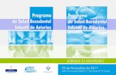 Programa de Salud Bucodental Infantil de Asturias · promociÓn de la salud bucodental infantil del principado de asturias (psbd) 8:30-inauguraciÓn 9:00-la formaciÓn en odontologÍa