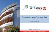 Presentación Corporativa - Banco ConsorcioDiciembre 2016 Presentación Corporativa Chile se encuentra en un ambiente macroeconómico estable. Principales Indicadores Económicos -