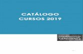 CATÁLOGO CURSOS 2019cursosmultimedia.es/wp-content/uploads/2019/03/catalogo.pdf · MASTER EN PREVENCIÓN DE RIESGOS LABORALES (600h) EL MASTER OFRECE: Aprender de forma cómoda,