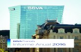 Informe Anual 2016 - BBVA · Informe Anual 2016 | Culminamos el año con la inauguración de nuestro emblema de orgullo y transformación, la nueva Torre ... Se propone destinar:
