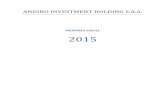MEMORIA ANUAL 2015 - Andino Investment Holdingandino.com.pe/.../2012/08/Consolidado-Memoria-2015.pdfla Memoria Anual y los Estados Financieros Consolidados correspondientes al año
