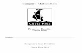 Canguro Matem aticocangurocr.org/static/docs/2018/Ecolier4.pdf · 2020-05-26 · Canguro Costarricense 2018 { Ecolier Cuarto grado 22. El rect angulo grande se forma con cuadrados