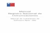Manual Registro Nacional de Inmunizacionesestadisticas.ssosorno.cl/inmunizaciones/6_Manuales_RNI... · 2020-03-11 · Manual RNI Instalación del software DEIS - Ministerio de Salud,