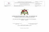 UNIVERSIDAD DE CUENCAdspace.ucuenca.edu.ec/bitstream/123456789/21555/3... · El Plan Estratégico de la Universidad de Cuenca tiene tres referentes máximos: (i) uno de base legal