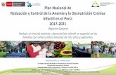 Plan Nacional de Reducción y Control de la Anemia y la … · 2019-04-06 · Plan Nacional de Reducción y Control de la Anemia y la Desnutrición Crónica Infantil en el Perú:
