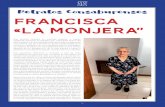 Retratos Consaburenses Francisca «La Monjera” · 2019-09-03 · la iglesia para la misa diaria y la puerta externa del torno, ... o misiva, fax, telegrama, saludas e invitaciones,