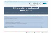 Situación Laboral Rosario · 2018-09-29 · 2 Gacetilla de prensa La tasa de desocupación en Rosario se estima en 9,77%. La tasa de subocupación es del orden de 10,18% El desempleo