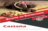 Castaña - MDPyEPvcie.produccion.gob.bo/siexco/web/bundles/portal/bole... · 2017-09-22 · La madera de la Castaña, es usada en la fabricación de muebles y de madera prensada.
