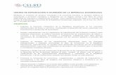CENTRO DE EXPORTACIÓN E INVERSIÓN DE LA REPÚBLICA DOMINICANA · 2013-04-02 · Centro de Exportación e Inversión de la República Dominicana, amparado con la Ley No. 98-03 del