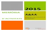 Memòria d´activitats 2015 - Universitat de València · 2016-02-16 · 2015 MEMÒRIA D´ACTIVITATS 5 Unitat per a la Integració de Persones amb Discapacitat Imatge 1. VI Premis