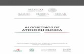 ALGORITMOS DE ATENCIÓN CLÍNICA · 2018-07-26 · Algoritmos de Atención Clínica Plan Estratégico Sectorial para la Difusión e Implementación de Guías de Práctica Clínica.