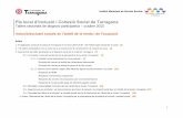 Pla local d’inclusió social de Tarragona · PDF file innovadors per a l‘anàlisi de la intervenció professional, així com per a la orientació, planificació, avaluació i comunicació
