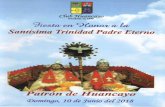 Club ffuancayo FundadO 9nuiÆaciów El Consejo Directivo, Comité de Damas del Club Huancayo y las Familias devotas de la Santísima Trinidad - Padre Eterno, se complacen en invitar