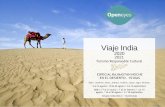 Viaje India...2020 Viaje India 2021 Turismo Responsable Cultural ESPECIAL RAJHASTAN NOCHE EN EL DESIERTO – 15 DIAS Delhi, Jaisalmer, Khuri, Jodhpur, Pushkar, Jaipur, Agra, Varanasi