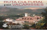 VACARISSES · VACARISSES és un municipi situat al Vallès Occidental, al límit amb el Bages i el Baix Llobregat, en un entorn natural privilegiat. Es troba entre el Parc Natural