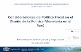 Consideraciones de Política Fiscal en el Diseño de la ... · PBI en 2003 y a 1,5% del PBI en 2004 7 1990 1993 1999 2003 2012 Marco Macroeconómico Multianual 2013-2015 Mayo-2012