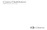 Referencia SQL de Claris FileMaker 19Capítulo 1 Introducción Como creador de bases de datos, puede utilizar Claris FileMaker® Pro para crear soluciones de base de datos sin tener