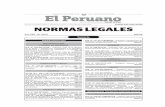 Cuadernillo de Normas Legales - MEF · R.D. N° 3744-2013-MTC/15.- Autorizan a la Escuela Peruana de Conductores Integrales Amoretti S.A.C. ampliación de local en el departamento