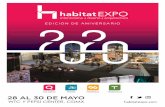 28 AL 30 DE MAYO - Habitat Expo€¦ · • 20 años consecutivos y de probado éxito celebran y respaldan a habitat expo como el evento acelerador de negocios más completo de la