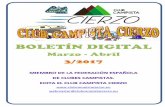 webmaster@clubcampistacierzo...BOLETÍN DIGITAL C.C.CIERZO nº3/2017: MARZO – ABRIL 2017 Pág. 8 19na 8 Desde el 18 de septiembre pasado en que fue inaugurada la sede, se han sucedido