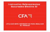 Instructivo relevamientos suc. CFA Septiembre 2010.pdf · Sticker alarma (todas) Sticker Datos personales (sólo en 1 Caja) Sticker Controle su dinero (todas) Cartel nro. Caja (todas)