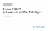 Endesa 2020-22 Actualización del Plan Estratégico · 2,4 2,3 3,3 4,8 6,4 7,7 2018-21 2019E-22 Principales Indicadores Financieros Análisis del Capex Neto, miles MM€ Más de un