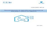 CCN -CERT BP/18 Recomendaciones de seguridad para ... · En el caso de operadores críticos del sector público la gestión de ciberincidentes se realizará por el CCN-CERT en coordinación
