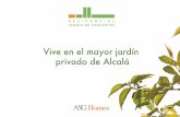 Vive en el mayor jardín privado de Alcalá · 15 Jardín de Cervantes Estar-Comedor 19.08 m² Cocina 9.41 m² Vestíbulo 4.78 m² Baño 01 3.52 m² Baño Ppal 4.36 m² Dormitorio