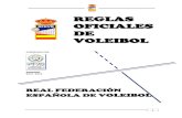 RREEGGLLAASS OOFFIICCIIAALLEESS DDEE VVOOLLEEIIBBOOLLsefuv.uv.es/sesport/framework/docu/Reglamento oficial voleibol.pdf · Voleibol como un deporte de competición La competición