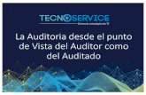 La Auditoria desde el punto de Vista del Auditor como del ...€¦ · Puntos Vitales en una Auditoria de Sistemas Continuidad del Negocio DRP Seguridad de la Información Madurez