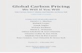 We Will If You Will - Global Carbon Pricingcarbon-price.com/wp-content/uploads/Global-Carbon-Pricing-cramton... · Global pricing was scientifically designed for cooperation, and