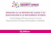 ANALISIS DE LA NORMA IEC 61850 Y SU ADECUACION A LA ... · • El Gobierno de Navarra se plantea como objetivo desarrollar el sector empresarial de la energía, concretamente el de