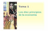 Tema 1 - biblioteca.esucomex.clbiblioteca.esucomex.cl/RCA/Los 10 principios de la economía.pdf · Escasez . . .. . . Significa que la sociedad tiene unos recursos limitados y , por
