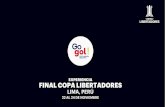 LIMA, PERÚ - GoGol Sports...La edición 2019 de la Copa Libertadores tendrá una novedad: por primera vez, la final será a un solo partido, a disputarse en el Estadio Monumental