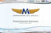 Aspas para aerogeneradores - Gob · Aspas para aerogeneradores Ing. & CAP Carlos Alberto Martínez Gutiérrez . General Information OVERVIEW Aeromarmi SA de CV is a Mexican company