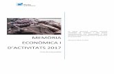Memòria econòmica i d’activitats 2017ports.gencat.cat/.../uploads/2018/03/Memoria_economica_activitats_… · Balanç comparatiu 2016-2017 ... Serveis per activitats diverses